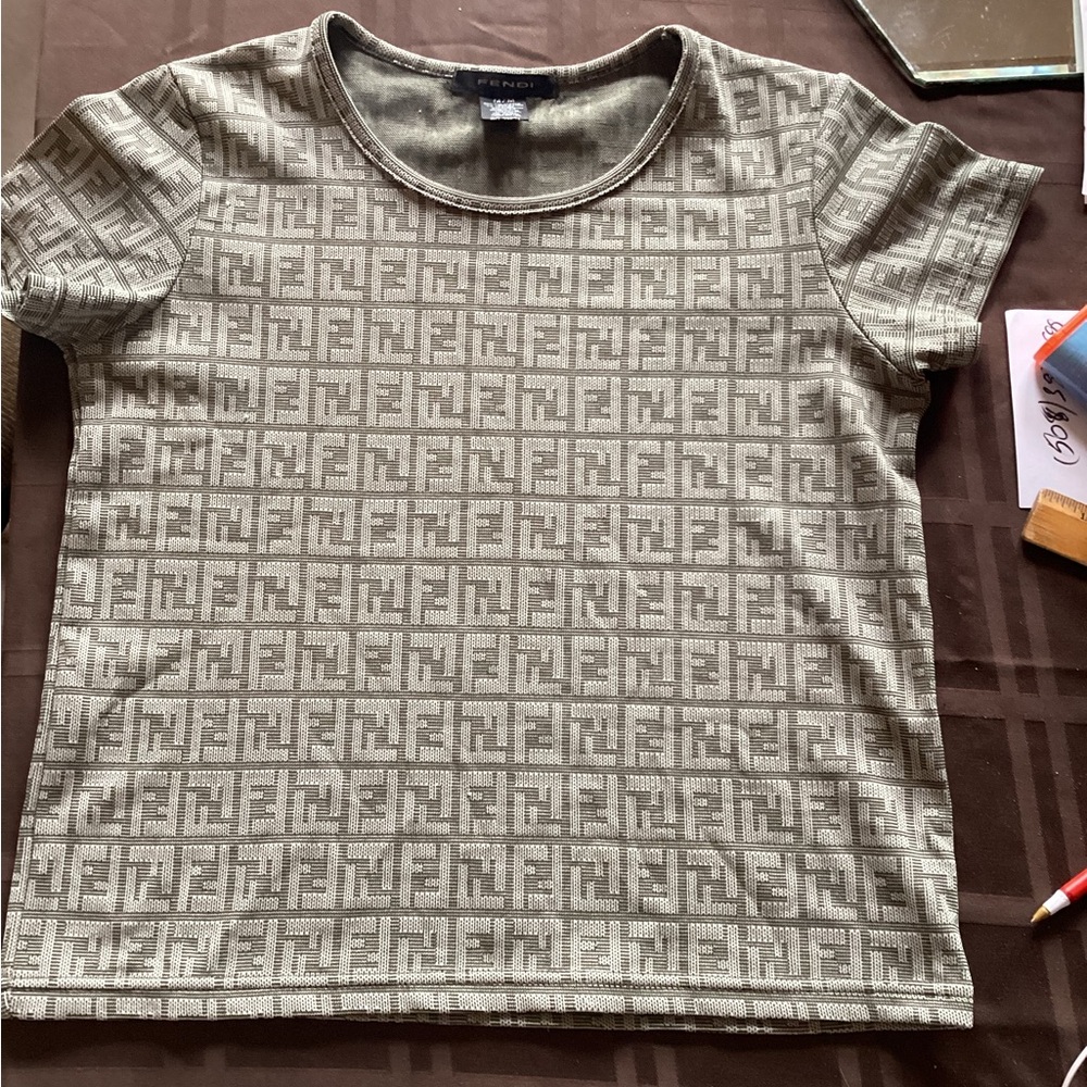Fendi top , Sz M